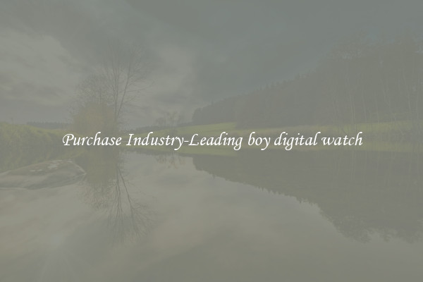 Purchase Industry-Leading boy digital watch