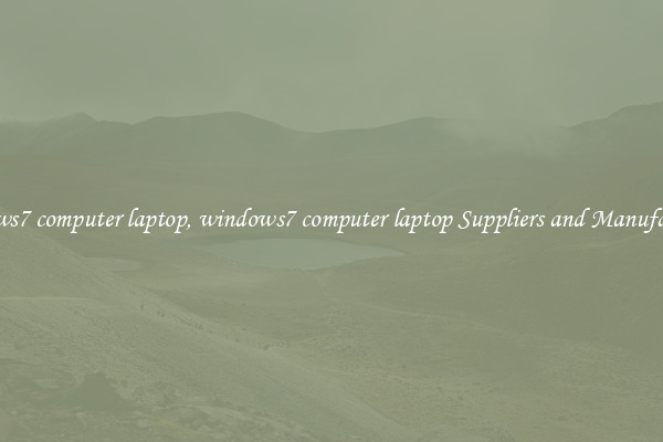 windows7 computer laptop, windows7 computer laptop Suppliers and Manufacturers