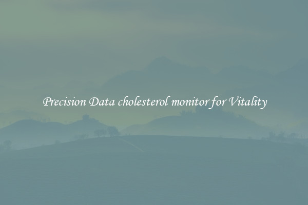 Precision Data cholesterol monitor for Vitality