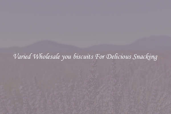 Varied Wholesale you biscuits For Delicious Snacking 